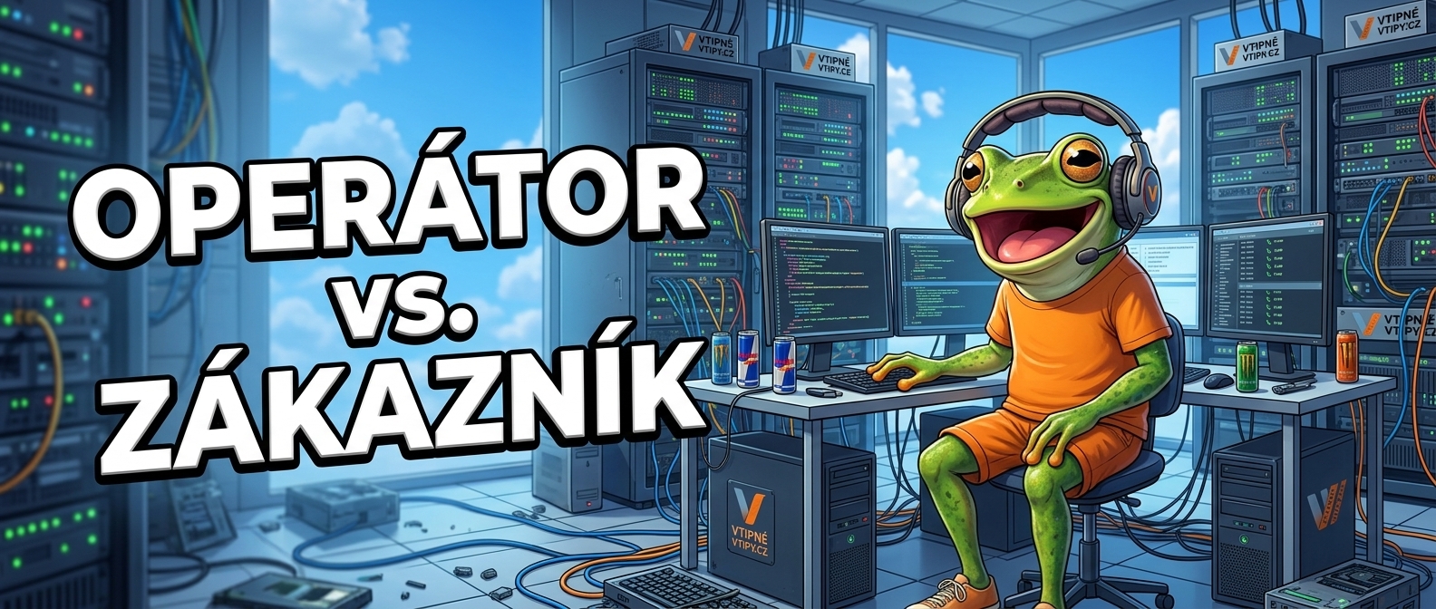 Vtipné texty - operátor vs zákazník
