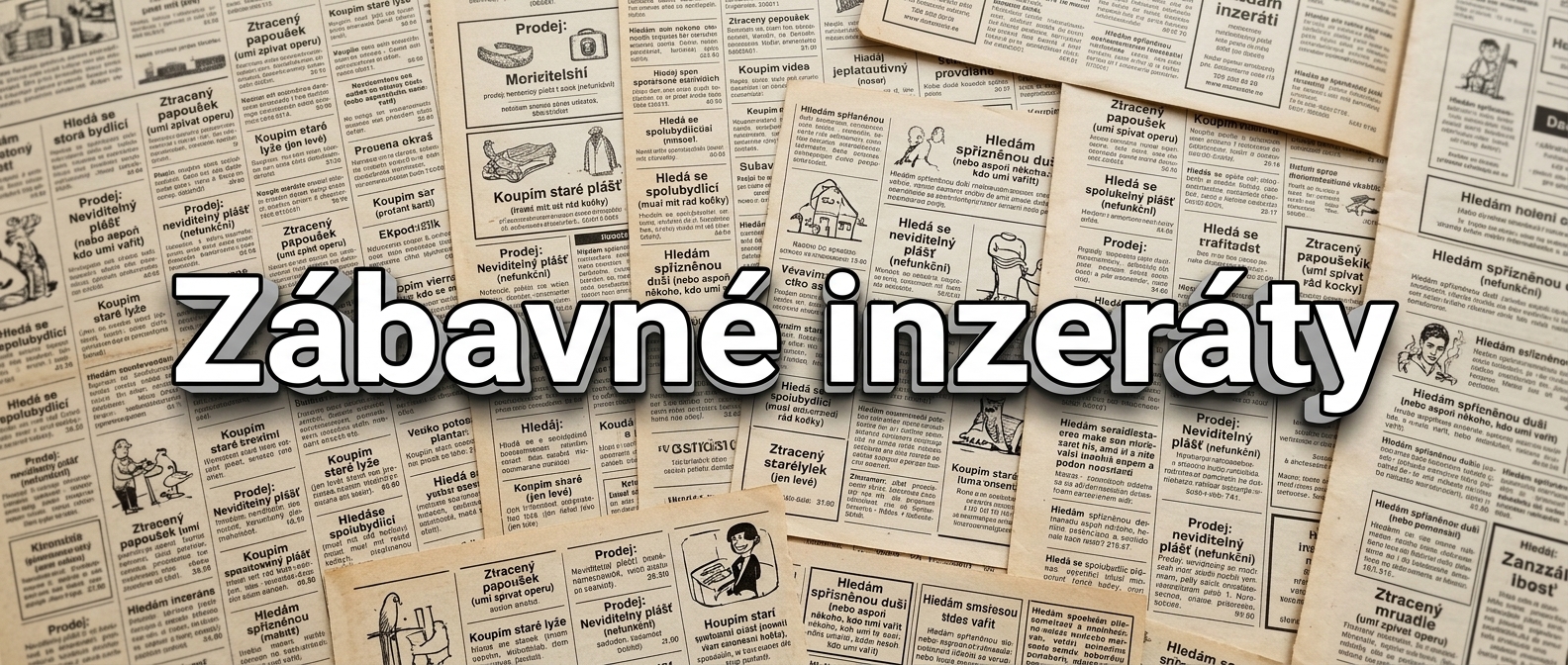 Vtipné texty - inzeráty