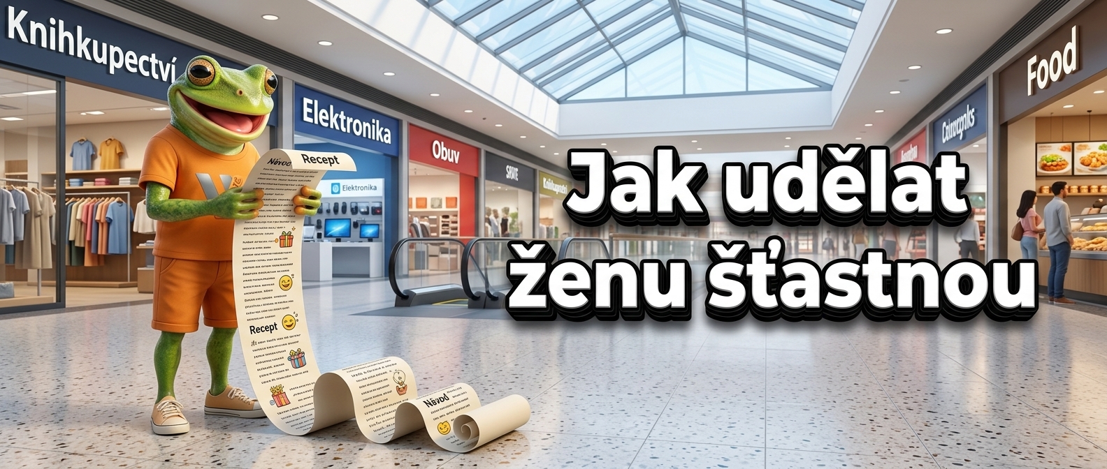 Vtipný text - jak udělat ženu šťastnou