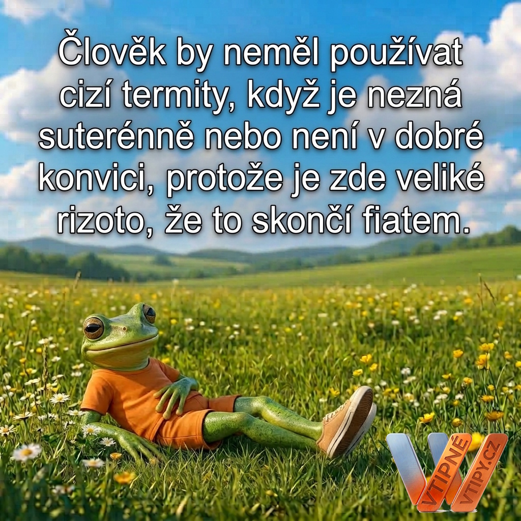 Vtipné MEME - cizí termiti