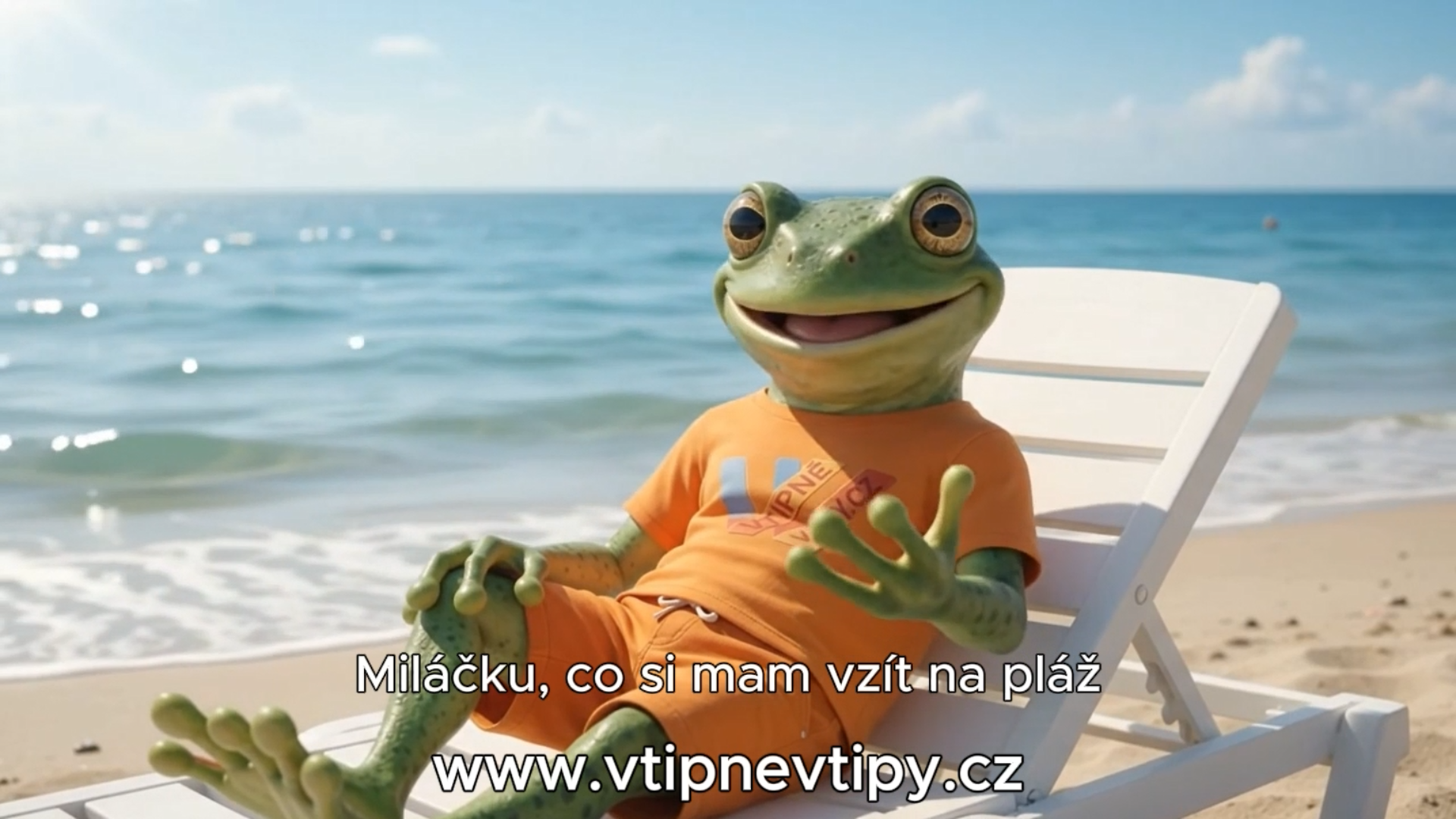 Vtipné Vtipy - co si vzít na pláž