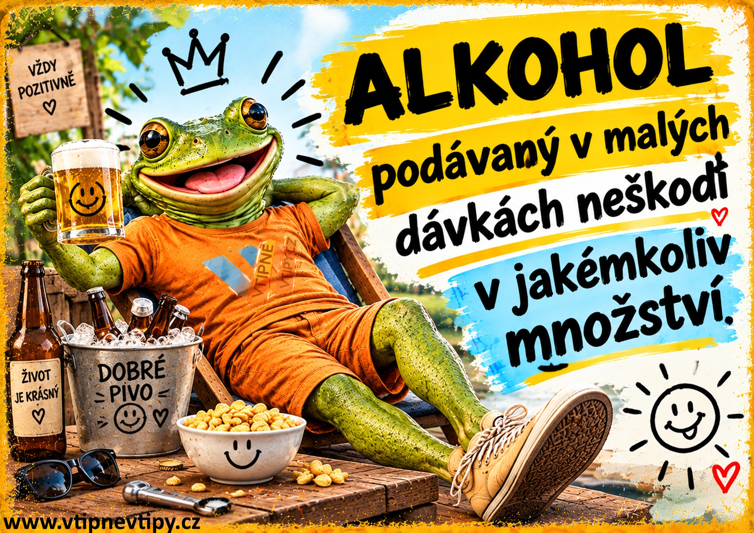VtipnéVtipy,cz - Vtipná cedule - Alkohol